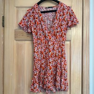 Zara Floral Mini Dress